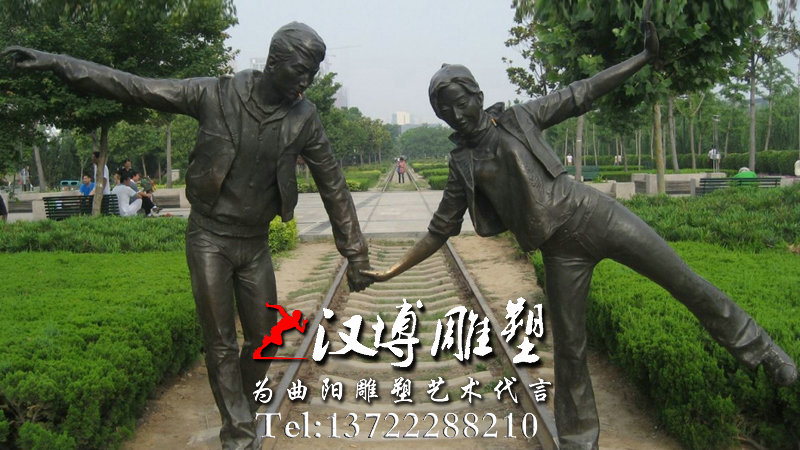 玻璃钢雕塑,爱情主题雕塑,园林景观雕塑