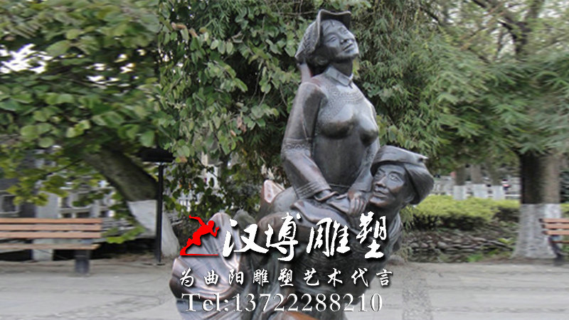 玻璃钢雕塑,人物雕塑,校园主题景观雕塑