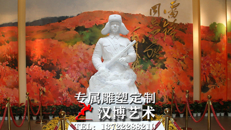 雷锋人物雕像,艺术小品铜雕,主题文化雕像