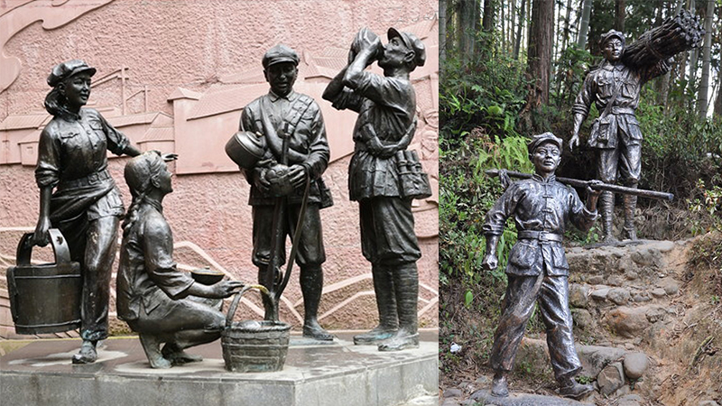 铸铜雕像,纪念性雕塑,园林景观雕塑