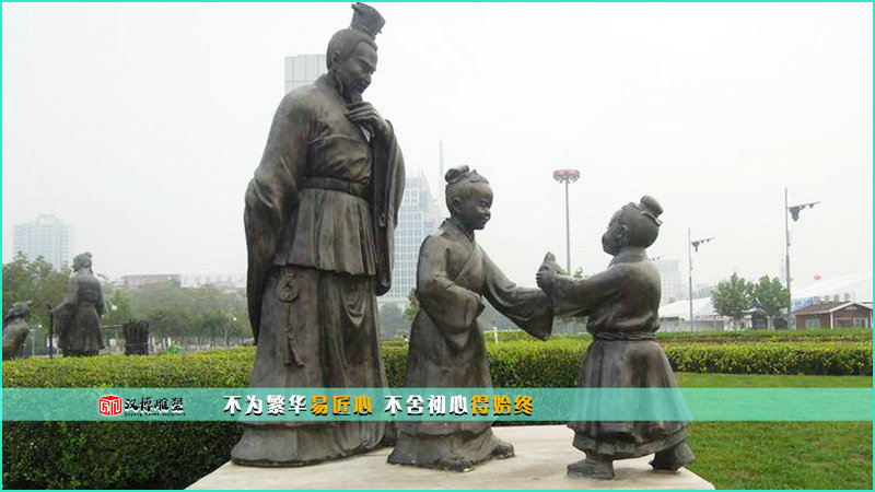 礼仪雕塑,人物群雕,互动雕像